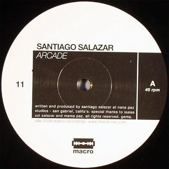 Santiago Salazar - Arcade (12") Macro Vinyl 827170288461