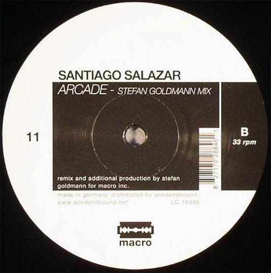 Santiago Salazar - Arcade (12") Macro Vinyl 827170288461