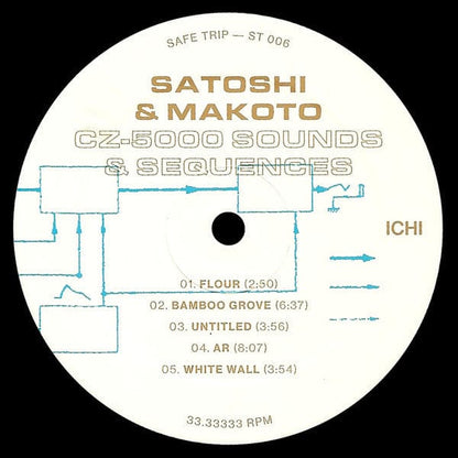 Satoshi & Makoto - CZ-5000 Sounds & Sequences (LP) Safe Trip Vinyl