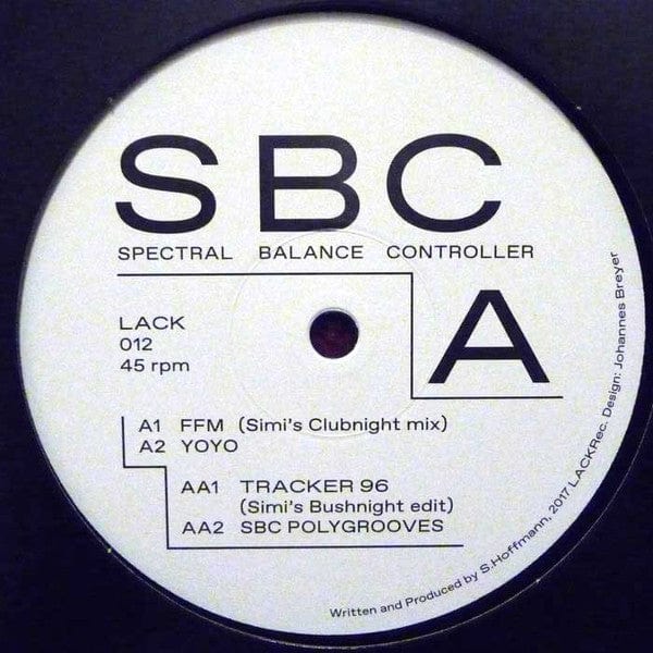 Sbc - Lack012 (12", EP) LACKREC.