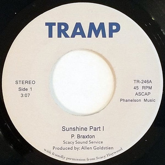 Scacy Sound Service* - Sunshine (7", Single, RE) Tramp Records
