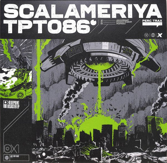 Scalameriya - Blueprint For Disaster EP (12", EP) Perc Trax