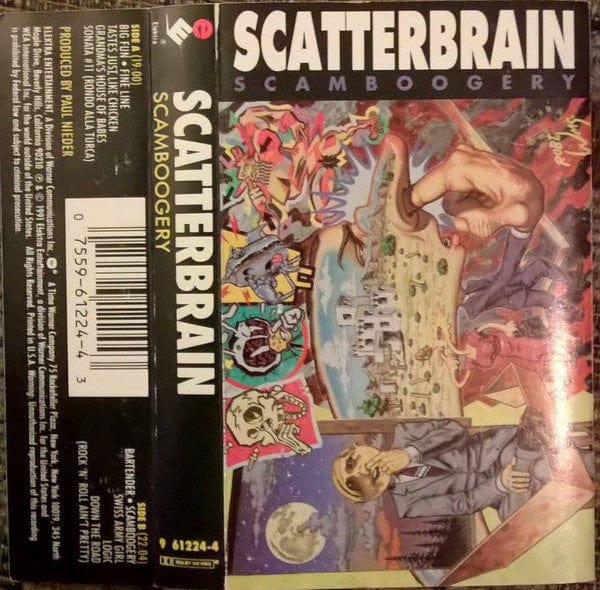 Scatterbrain (3) - Scamboogery (Cassette) Elektra Entertainment Cassette 075596122443