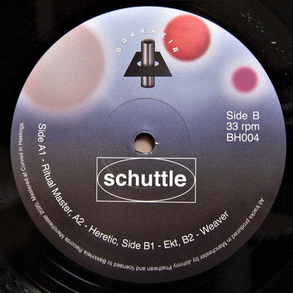 Schuttle - BH004 (12") Bakk Heia Records Vinyl