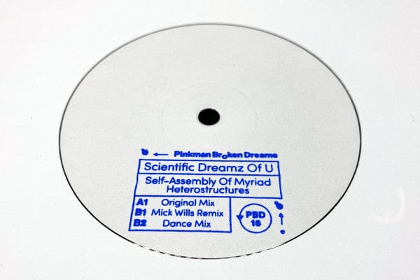 Scientific Dreamz Of U - Self Assembly Of Myriad Heterostructures (12") Pinkman Vinyl