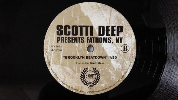 Scotti Deep Presents Fathoms NY - Brainiack (12", RE) Henry Street Music, Henry Street Music