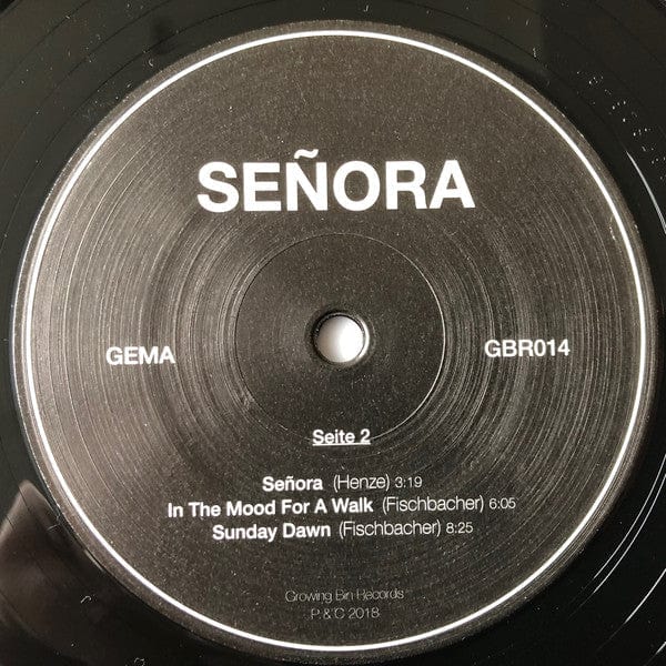 Señora – Señora (LP, Growing Bin Records, 2018) Image 4