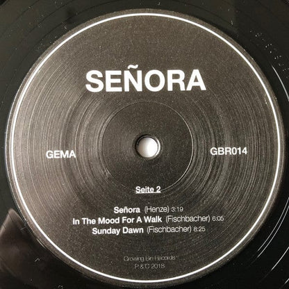 Señora – Señora (LP, Growing Bin Records, 2018) Image 4