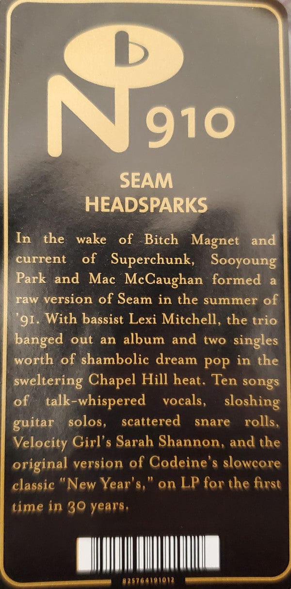 Seam - Headsparks (LP) Numero Group Vinyl