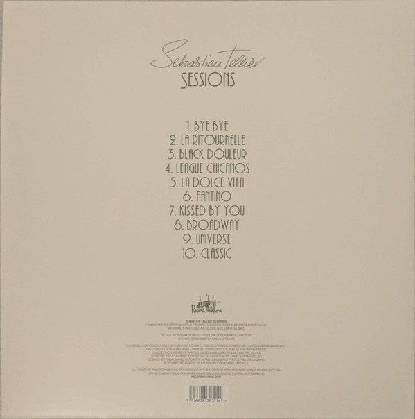 Sébastien Tellier - Sessions (LP) Record Makers Vinyl 3516628363214