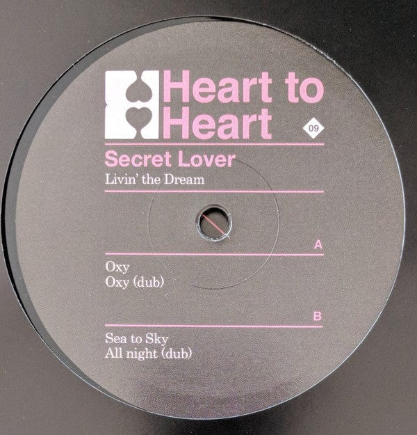 Secret Lover (2) - Livin' The Dream (12") Heart To Heart