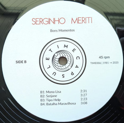 Serginho Meriti - Bons Momentos (LP) Time Capsule (4) Vinyl