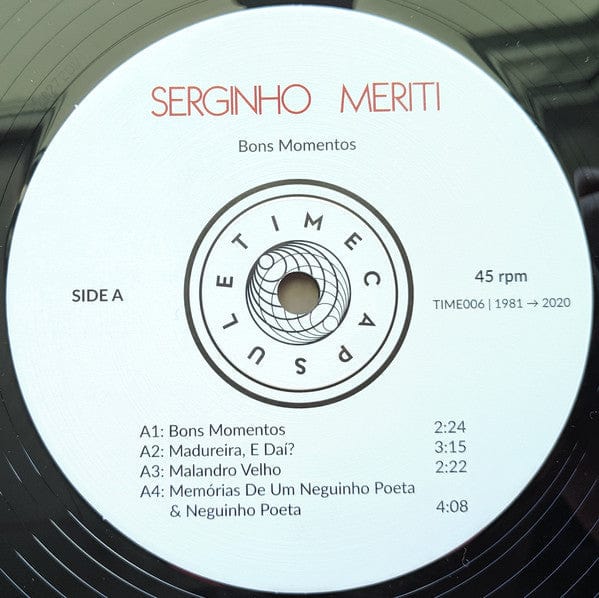 Serginho Meriti - Bons Momentos (LP) Time Capsule (4) Vinyl