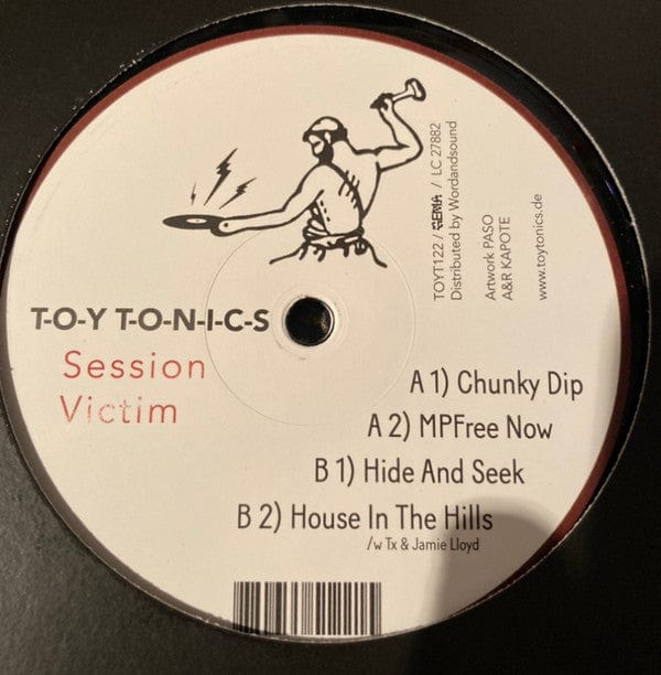 Session Victim - 10,000 Hours (12") Toy Tonics Vinyl
