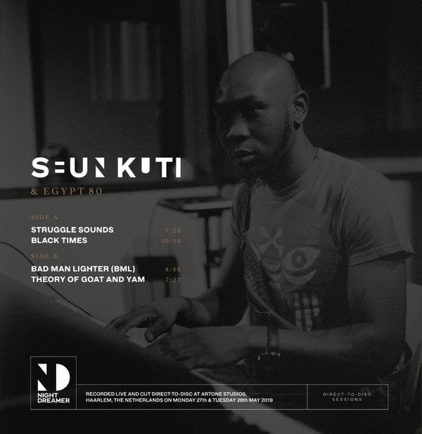 Seun Kuti + Egypt 80 - Night Dreamer Direct To Disc Sessions (LP) Night Dreamer Vinyl 8713748986025