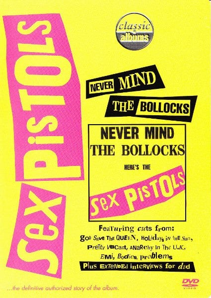 Sex Pistols - Never Mind The Bollocks Here's The Sex Pistols (DVD) Eagle Vision DVD 801213002092