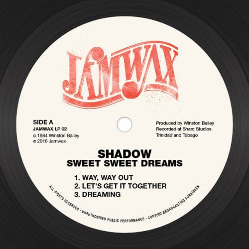 Shadow (11) - Sweet Sweet Dreams (LP) Jamwax Vinyl