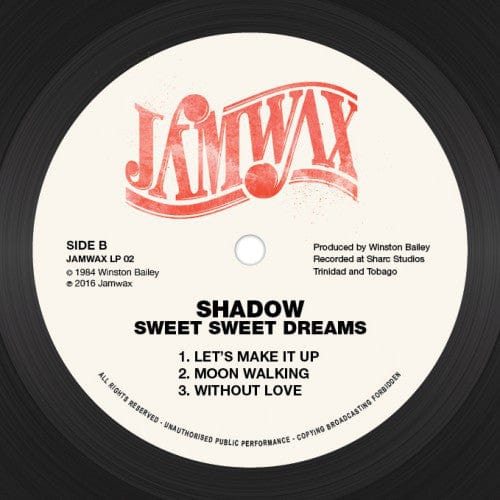 Shadow (11) - Sweet Sweet Dreams (LP) Jamwax Vinyl