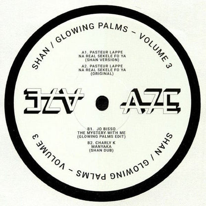 Shan (14) / Glowing Palms - A7 Edits Volume 3 (12") on A7 Edits at Further Records