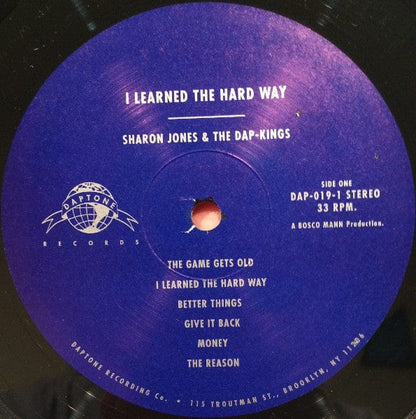 Sharon Jones & The Dap-Kings – I Learned The Hard Way (LP, Daptone Records, 2010) Image 3