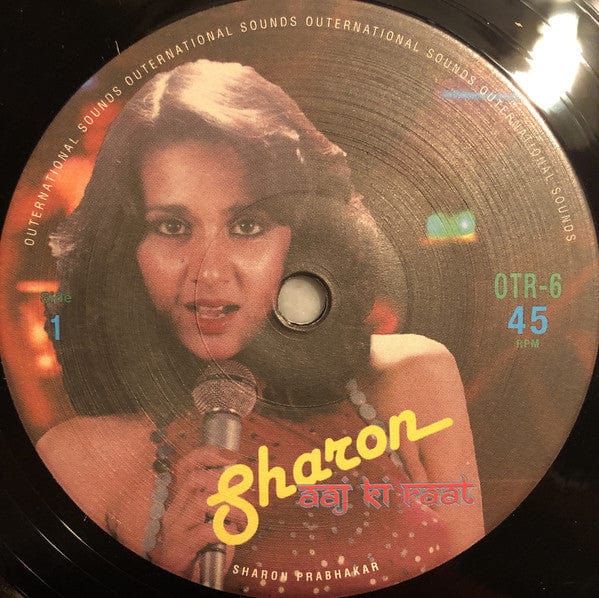 Sharon Prabhakar / Usha Uthup - Aaj Ki Raat / Chhupke Kaun Aya (7") Outernational Sounds Vinyl