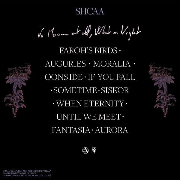 Shcaa - No Moon at All, What A Night (LP) Apollo Vinyl