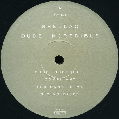 Shellac - Dude Incredible (LP) Touch And Go Vinyl 036172110414