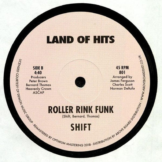 Shift (3) - Roller Rink Funk (12") Land Of Hits Vinyl