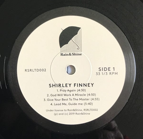 Shirley Finney – Pray Again (LP, Rain&Shine, 2019) Image 3