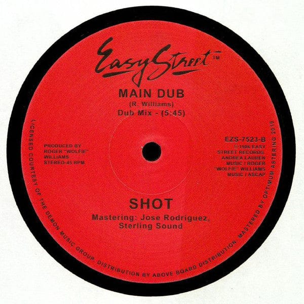 Shot Featuring Kim Marsh - Main Thing (12") Easy Street Records Vinyl