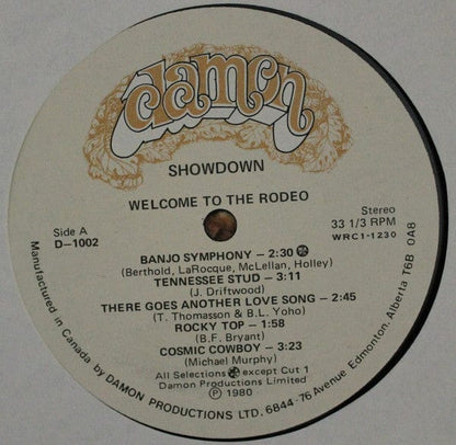 Showdown (4) - Welcome To The Rodeo (LP, Album) Damon, Damon