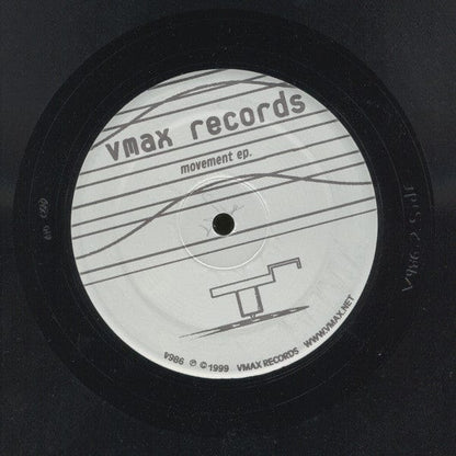 Silicon - Movement EP. (12") V-MAX Records Vinyl
