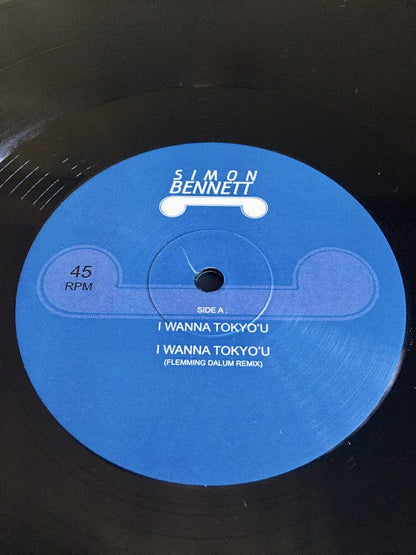 Simon Bennett - I Wanna Tokyo'u (12") Giorgio Records Vinyl