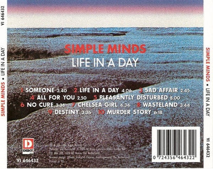 Simple Minds - Life In A Day (CD) Disky CD 0724356464322