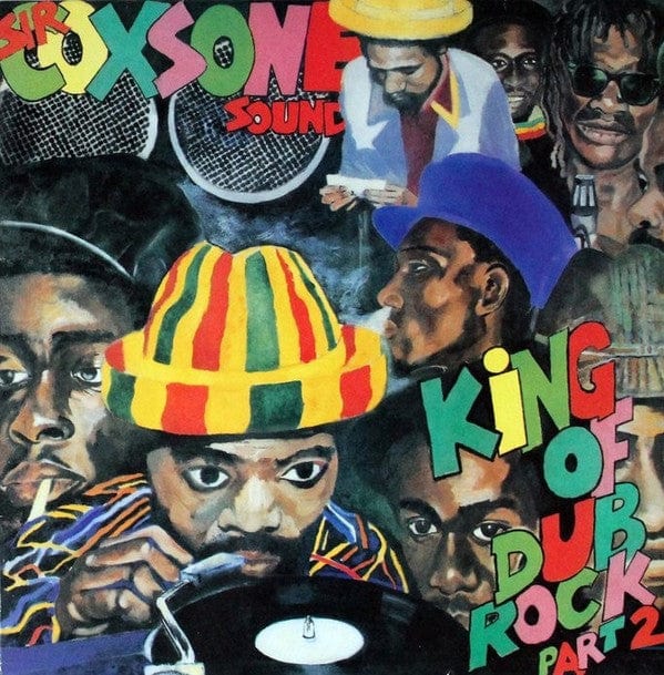 Sir Coxsone Sound – King Of Dub Rock Part 2 (LP, Tribes Man Records, 2017) Front Cover
