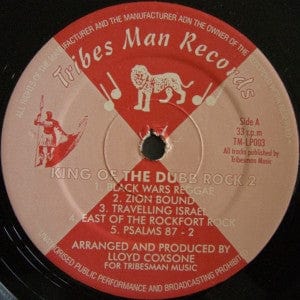 Sir Coxsone Sound – King Of Dub Rock Part 2 (LP, Tribes Man Records, 2017) Image 3