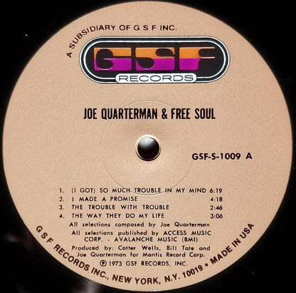 Sir Joe Quarterman & Free Soul - Sir Joe Quarterman & Free Soul (LP, Album, RE, Gat) on Mr Bongo at Further Records