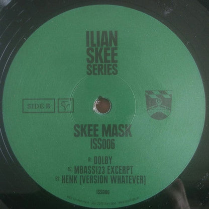 Skee Mask - ISS006 (12") Ilian Tape Vinyl