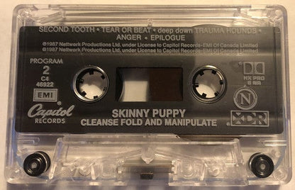 Skinny Puppy – Cleanse Fold And Manipulate (Cassette, Capitol Records, 1987) Image 6