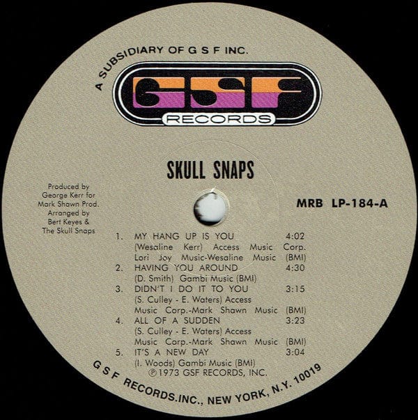 Skull Snaps – Skull Snaps (LP, Gatefold, Mr Bongo, 2018) Image 3