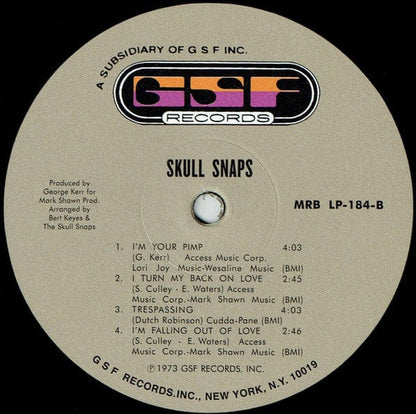 Skull Snaps – Skull Snaps (LP, Gatefold, Mr Bongo, 2018) Image 4