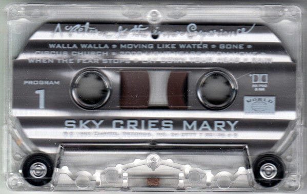 Sky Cries Mary – A Return To The Inner Experience (Cassette, World Domination Recordings, 1993) Back Cover