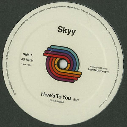 Skyy - Here's To You / You Got Me Up (12", RE, RM) Be With Records