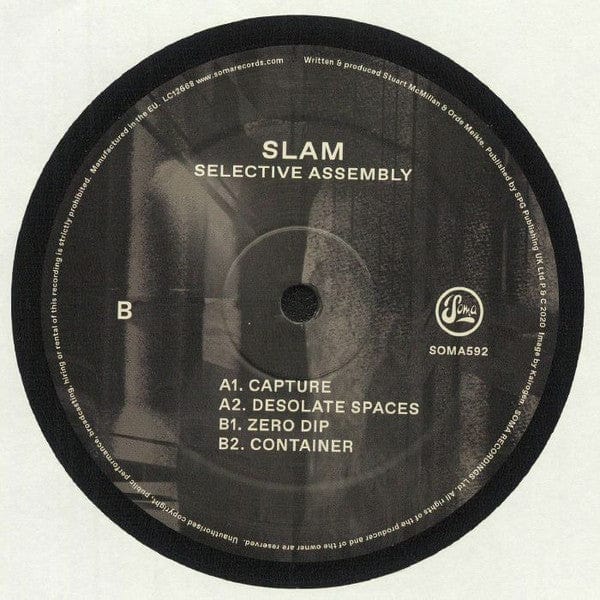 Slam - Selective Assembly (12") Soma Quality Recordings Vinyl