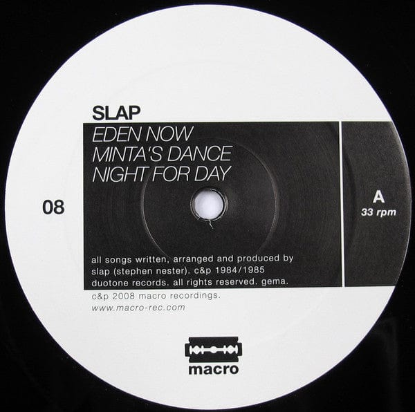 Slap (2) - Eden Now (12") Macro Vinyl 827170248069