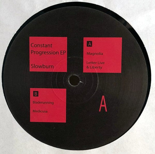 Slowburn – Constant Progression EP (12", Elektrosouls Recordings, 2011) Front Cover