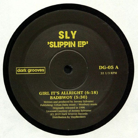 Sly (4) - Slippin EP (12") Dark Grooves Records Vinyl