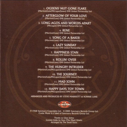 Small Faces - Ogdens' Nut Gone Flake (CD) Castle Music CD 5050749411921