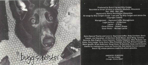 Smashing Pumpkins* - Gish (Cassette) Caroline Records Cassette 017046170543