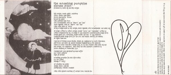 Smashing Pumpkins* - Siamese Dream (Cassette) Virgin Cassette 077778826743